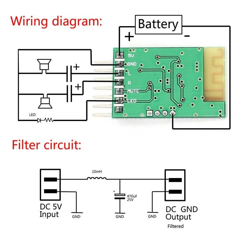 Подключение двух bluetooth устройств Bluetooth аудио модуль 17370-11F / Купить в RoboShop