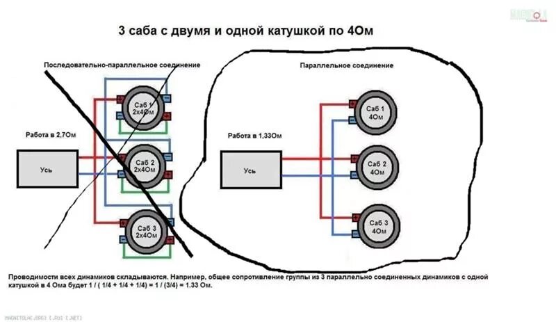 Подключение двух динамиков сабвуфера Ответы Mail.ru: Здравствуйте, подскажите по автозвуку.