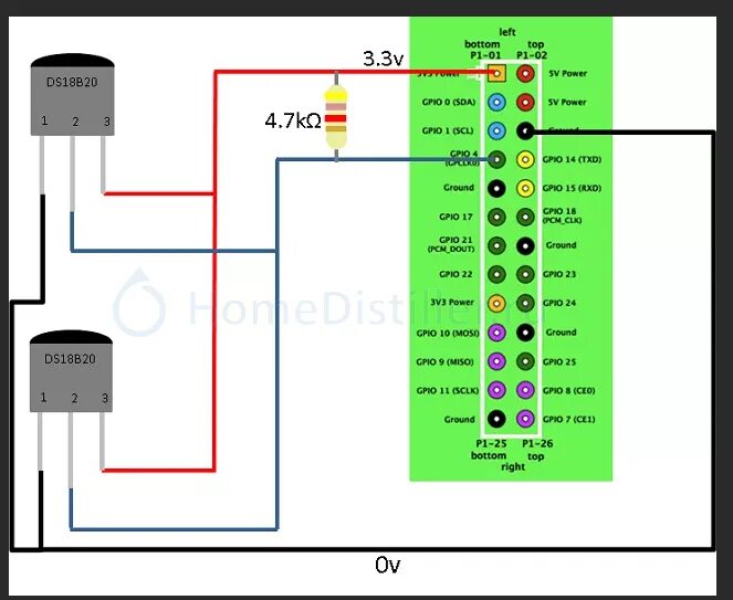 Подключение двух ds18b20 Доступная автоматика HelloDistiller на Ардуино Мега 2560. Страница 781.