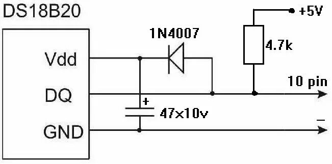 Подключение двух ds18b20 Почистил скетч примера работы с DS18B20 из библы OneWire.. Аппаратная платформа 