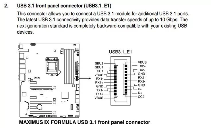 Подключение двух фронтальных панелей usb 3 USB 2.0 USB 3.0 USB 3.1 Connectors and Pinouts ricky