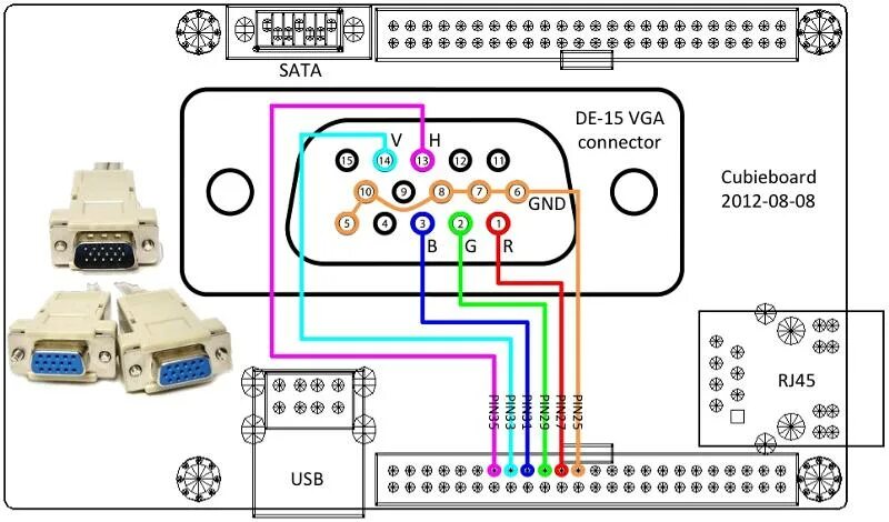 Подключение двух мониторов vga Ответы Mail.ru: Vga кабель, 13 pin вместо 15