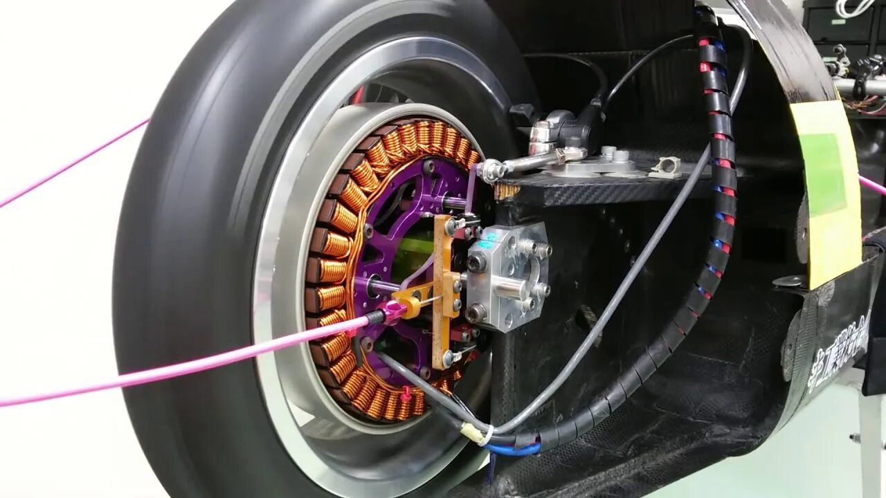 Подключение двух мотор колес variable field magnet motor - YouTube