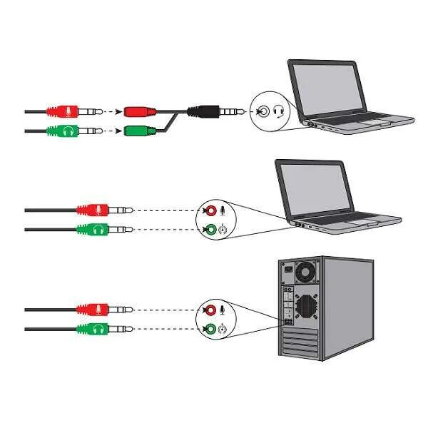 Подключение двух наушников к компьютеру Как подключить проводные наушники к компу