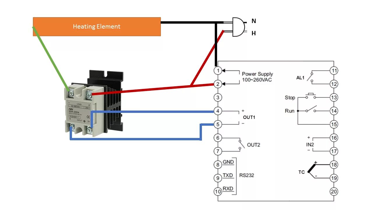 Подключение двух регуляторов pid temperature controller wiring diagram Cheaper Than Retail Price Buy Clothing