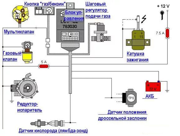 Подключение двух реле гбо второго поколения Лучшее ГБО 2 поколения: цены, покупка, установка! - "ГБО ГАЗ СЕРВИС"