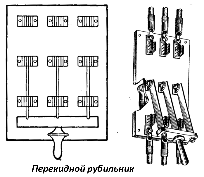 Подключение двух рубильников Перекидные рубильники ярп иэк до 630а на два направления, принцип работы и где и