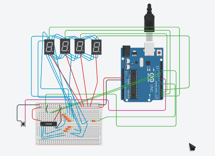 Подключение двух семисегментных индикаторов к arduino Часы с 7 сегментными индикаторами на ардуино Аппаратная платформа Arduino