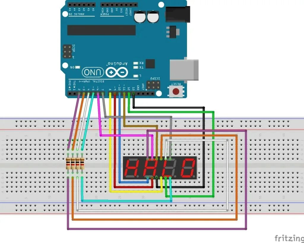 Подключение двух семисегментных индикаторов к arduino Картинки ИНДИКАТОР АРДУИНО