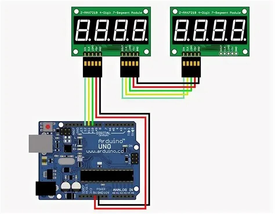 Подключение двух семисегментных индикаторов к arduino Идеи на тему "Arduino" (14) в 2021 г ардуино, электроника, электронная схема