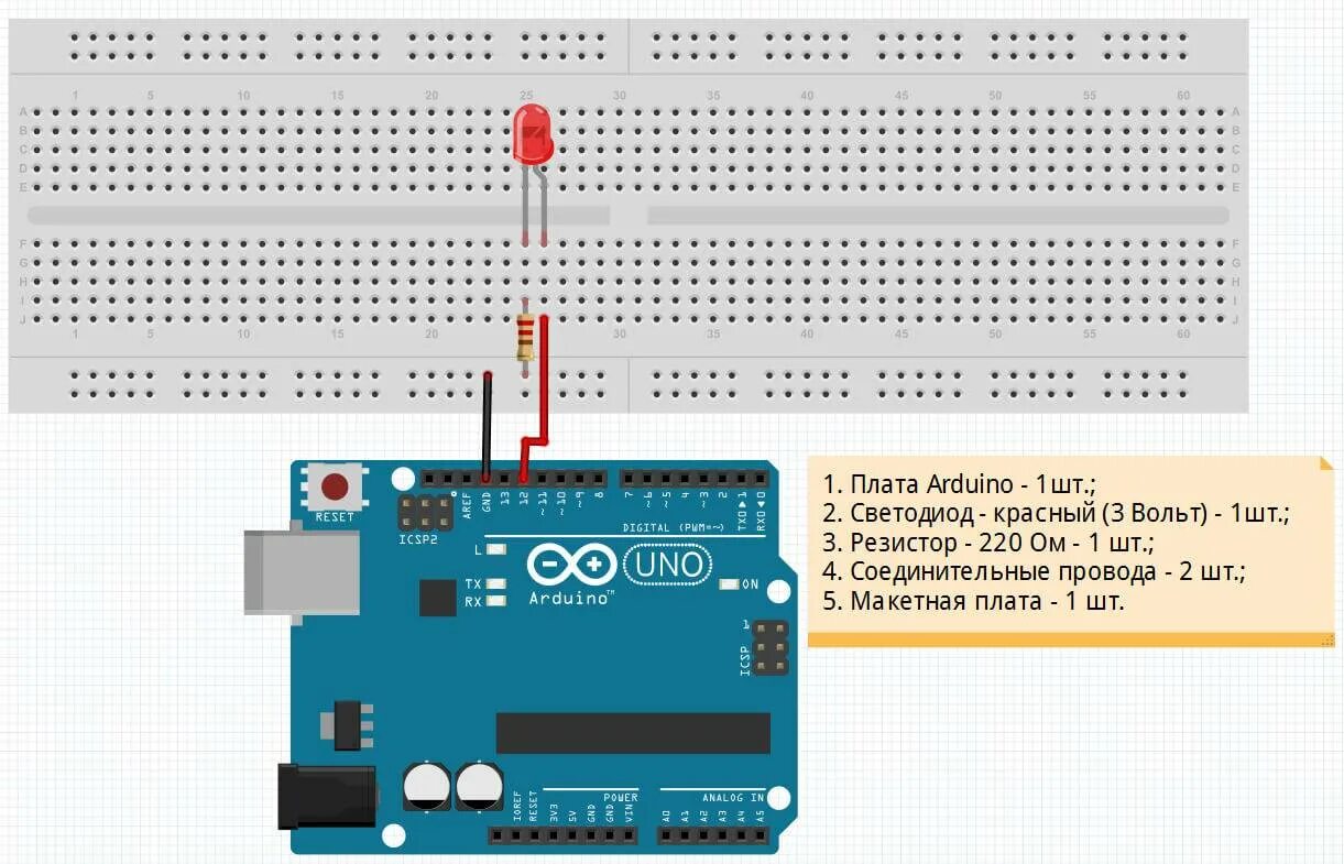 Подключение двух светодиодов к ардуино Картинки ARDUINO UNO КАК ПОДКЛЮЧИТЬ