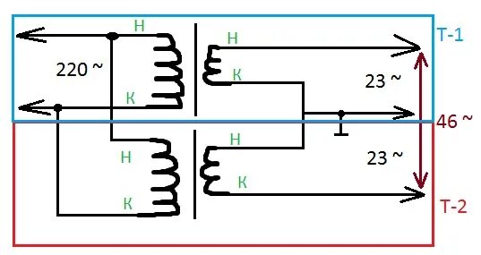 Подключение двух трансформаторов Ответы Mail.ru: Трансформаторы