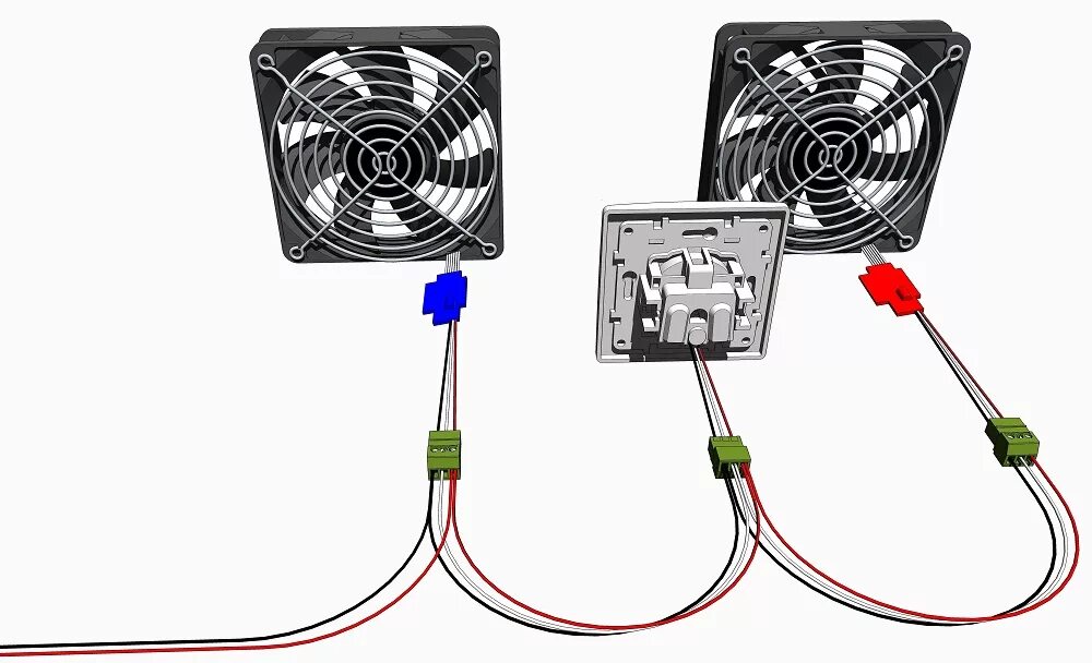 Подключение двух вентиляторов 2 пин вентилятор как подключить
