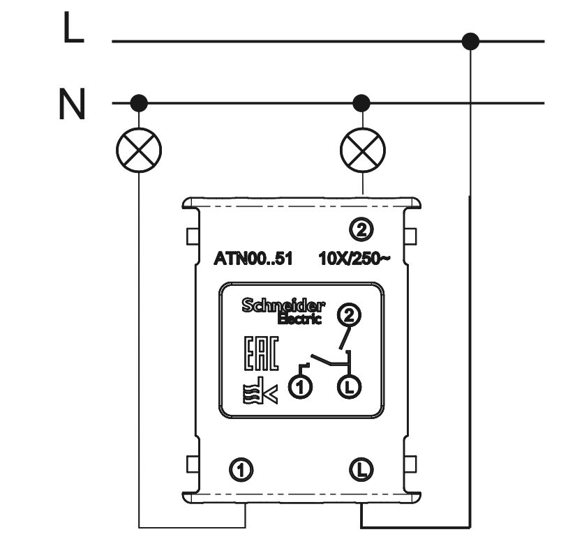 Подключение двухклавишного выключателя шнайдер на две лампочки Купить - Выключатель 2-кл Systeme Electric ATLAS DESIGN сх.5 10АХ белый ATN00015