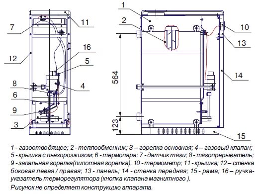 Подключение двухконтурного напольного газового котла сиберия Российский напольный газовый котел Siberia АОГВ 35 купить с доставкой