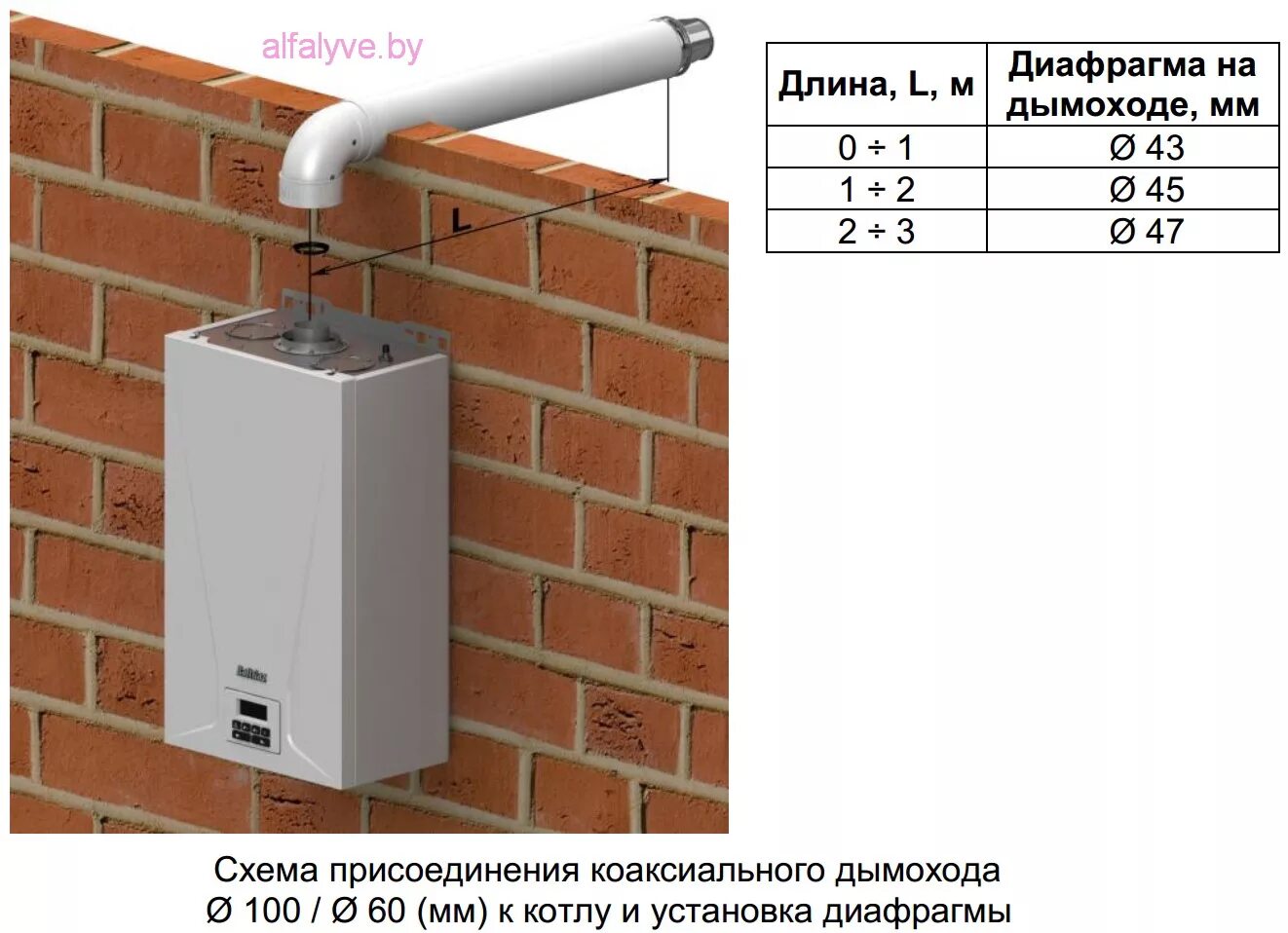 Подключение дымохода настенного газового котла Настенный двухконтурный котел BaltGaz Neva 24 Turbo