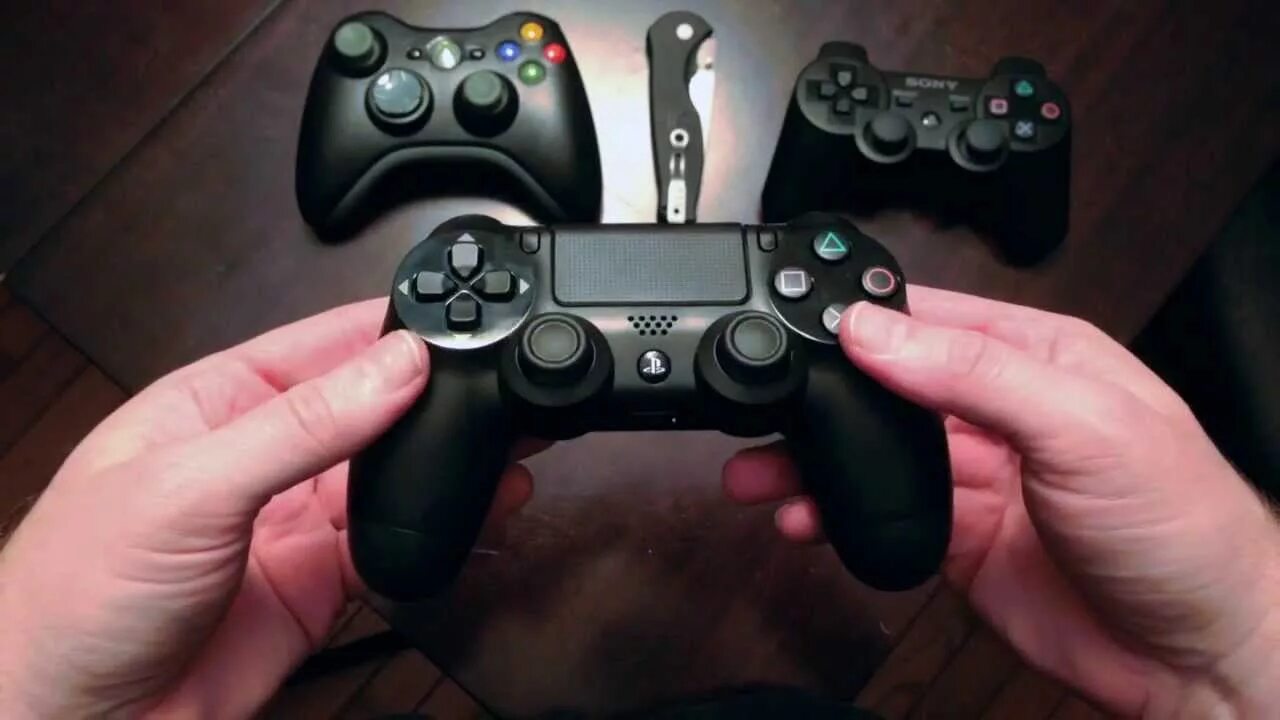 Подключение джойстика dualshock 4 к пк Dualshock 4 Unboxing and PC Gameplay - YouTube