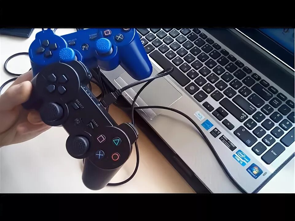 Подключение джойстика к компьютеру Как подключить Китайский Геймпад Dualshock 3 к Компьютеру - YouTube