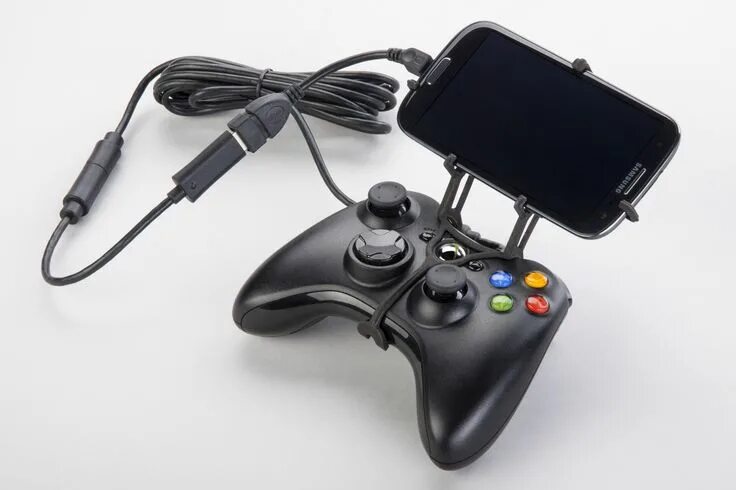 Подключение джойстика к телефону Turn your Xbox 360 controller and your Android phone into a handheld game consol