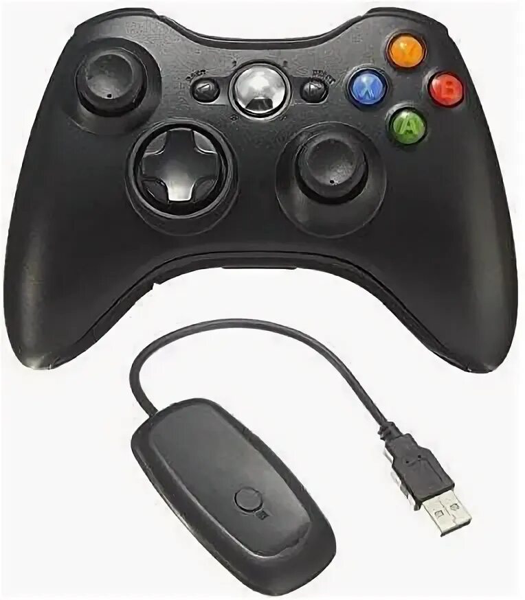 Подключение джойстика xbox 360 к компьютеру Геймпад OEM, черный - купить по выгодной цене в интернет-магазине OZON (49383844