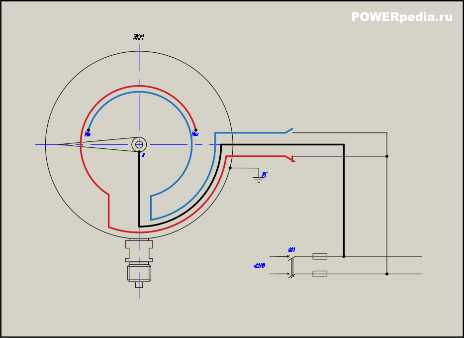 Подключение экм к насосу Схема ЭКМ POWERpedia