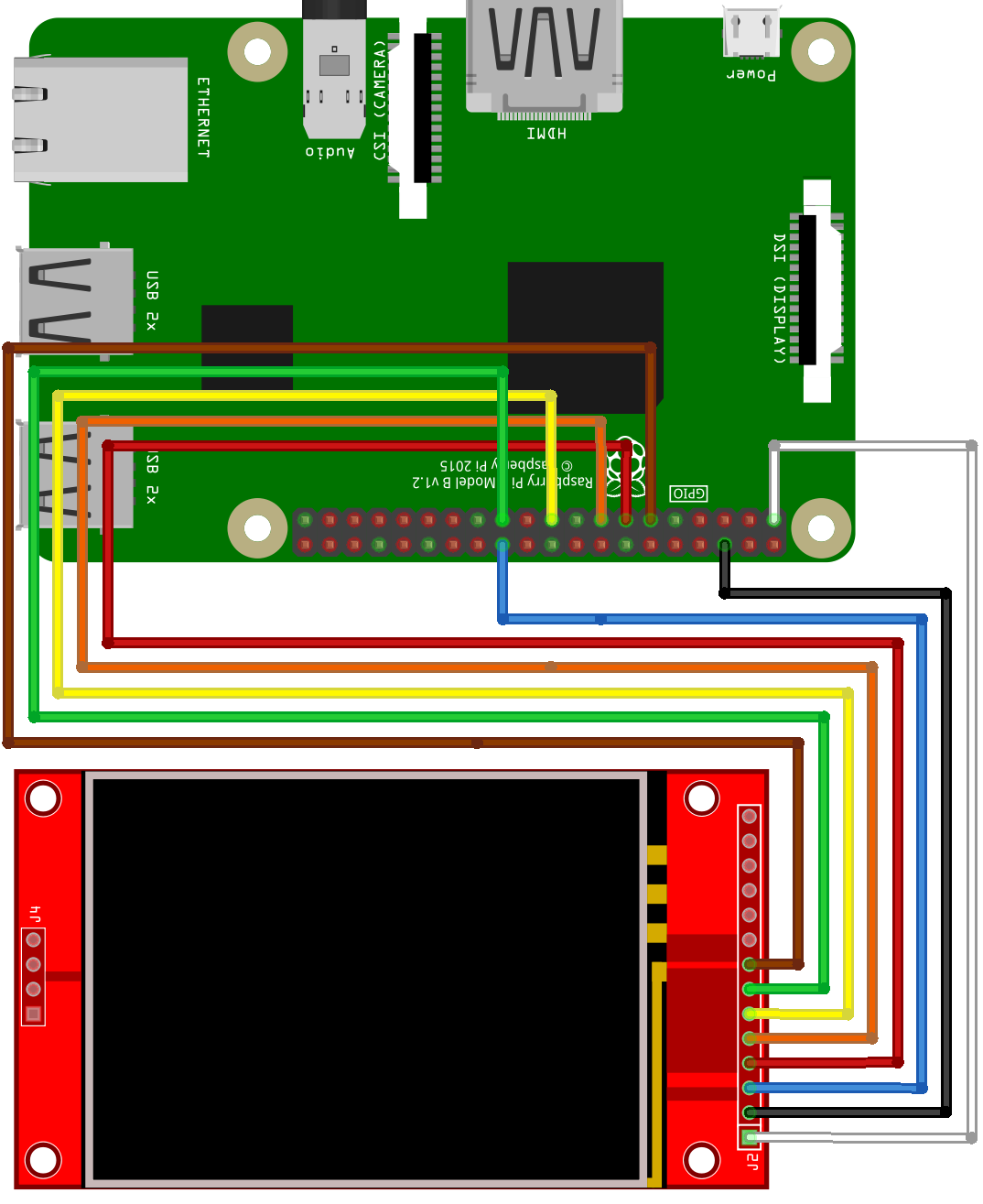 Подключение экрана телефона к пк Volumio with 3.5" TFT Touch Screen (GPIO) RPi 3B+ - #340 by Vishalk - Guides - V