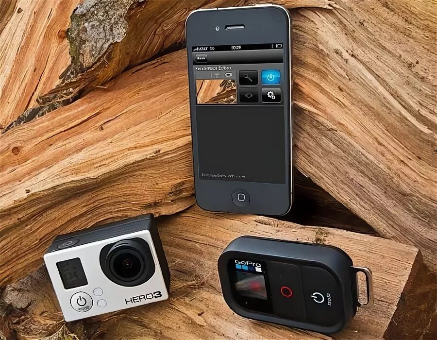 Подключение экшен камеры к телефону Камера GoPro HERO3 - WI-FI