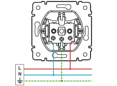 Подключение эл розеток Подключение розетки Legrand