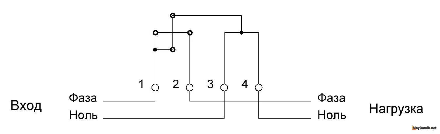 Подключение эл счетчика однофазного схема Подключение электросчетчика однофазного - Roleton.ru