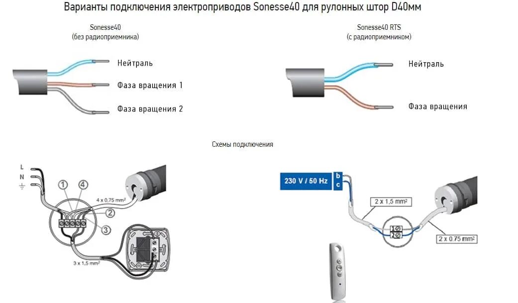 Подключение электрических роллетов Видеоинструкция подключения