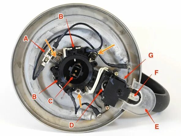 Подключение электрического чайника ChefsChoice M677 Control Switch Replacement - iFixit Repair Guide