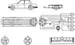 Подключение электрического двигателя ls71p Подключение автомобильной розетки для прицепа