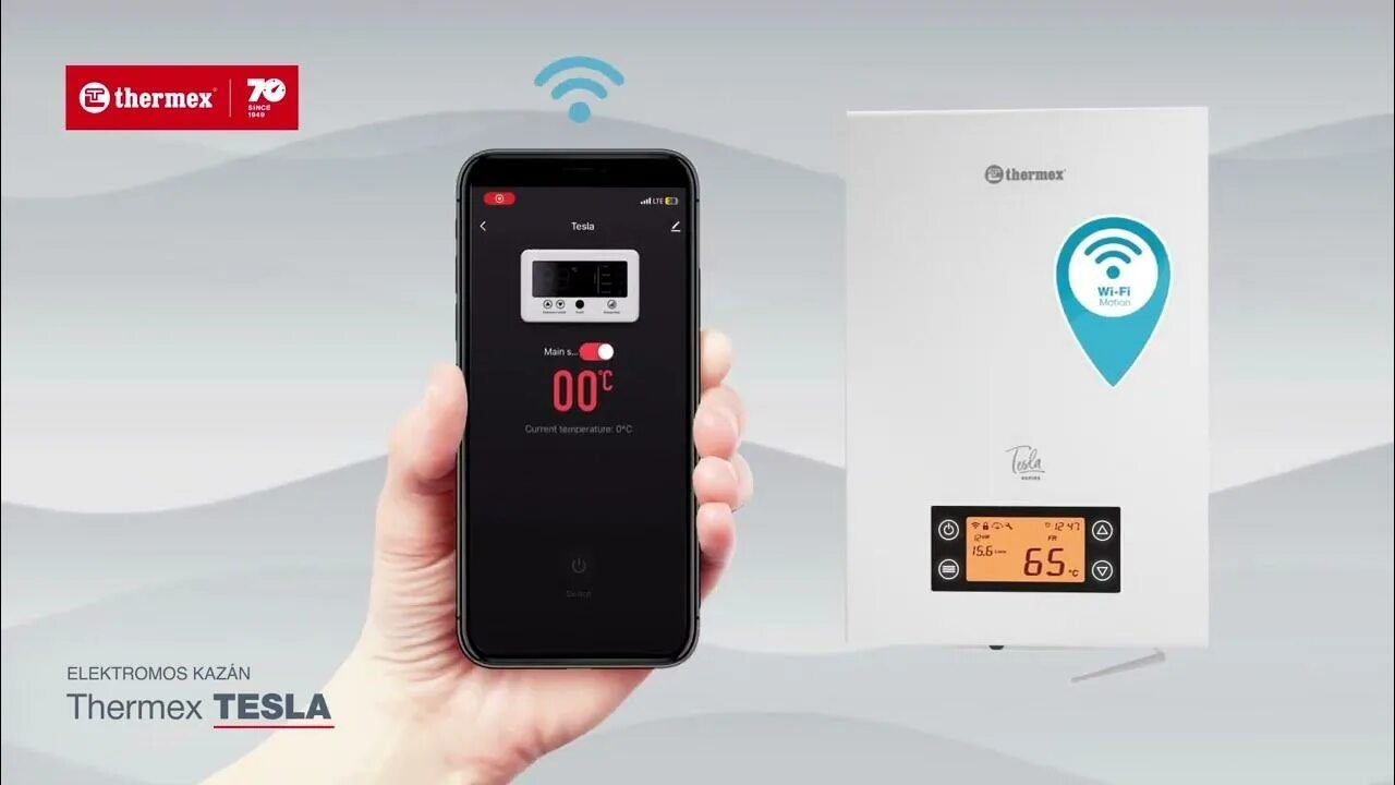 Подключение электрического котла thermex THERMEX Tesla Wi-Fi - elektromos kazán - YouTube