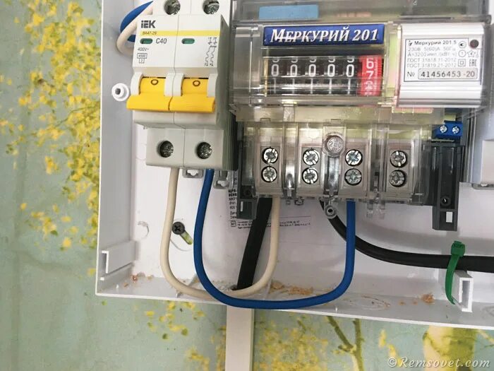 Подключение электрического счетчика меркурий 201 Как установить и подключить счётчик Меркурий 201.5 своими руками