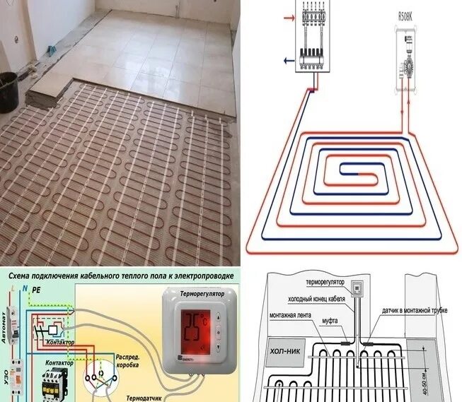 Подключение электрического теплого пола цена Теплый электрический пол. Полезная информация тем, кто хочет сделать себе такойю