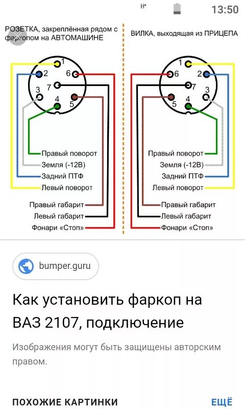 Подключение электричества фаркопа Установка розетки фаркопа ЛЭНД КРУЗЕР 1997 - DRIVE2