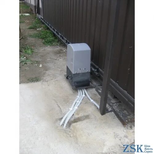 Подключение электричества к откатным воротам Automation from the manufacturer AN-Motors ASL 500 KIT for sliding sliding gates