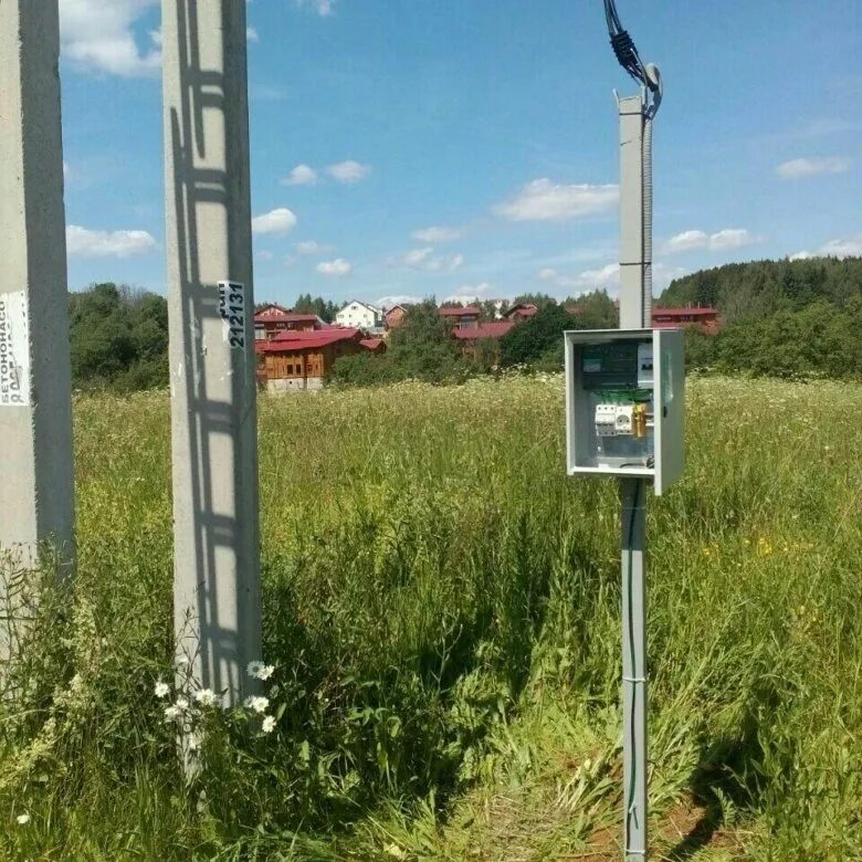 Подключение электричества к участку новгородская область цена Участок, от 15 до 30 сот., поселения (ижс) - купить, цена 1 000 000 руб., продан