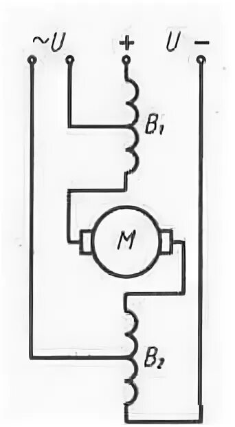 Подключение электродвигателя мун 2 Рис. 2.33. Схема универсального коллекторного микродвигателя Техническая библиот