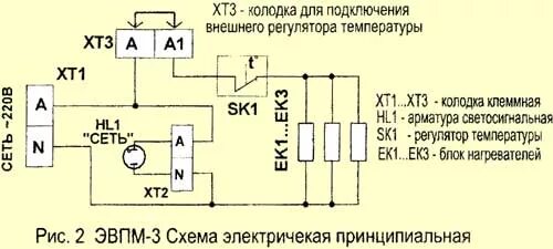 Подключение электрокотла эвп 4 5 теплотех Электроводонагреватель типа ЭВПМ (Электрокотел) Паспорт