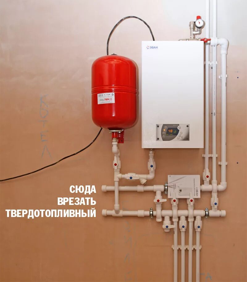 Подключение электрокотла к системе отопления фото Прошу советы по схеме отопления и ТП : Строительство и Ремонт
