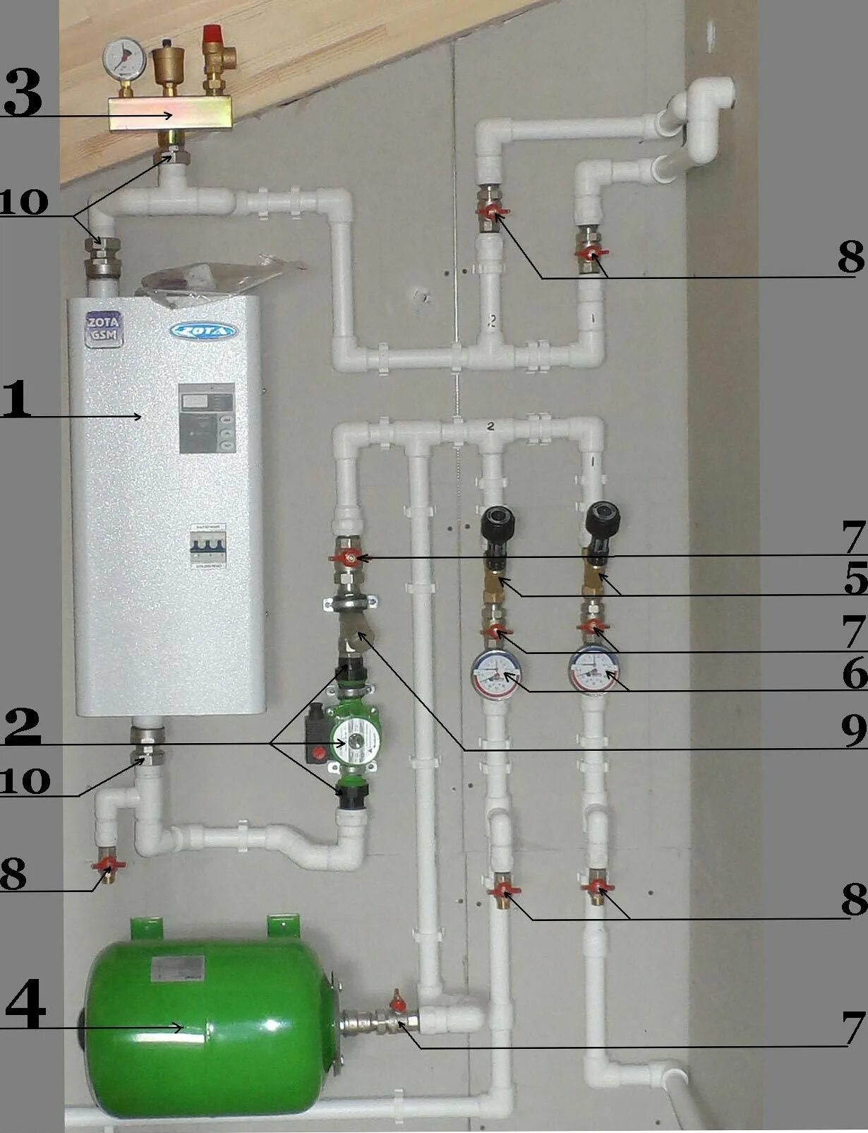 Подключение электрокотла в качестве резервного с газовым Santexnik uyga вызов сантехник на дом установка двухконтурный котёл - Сантехника