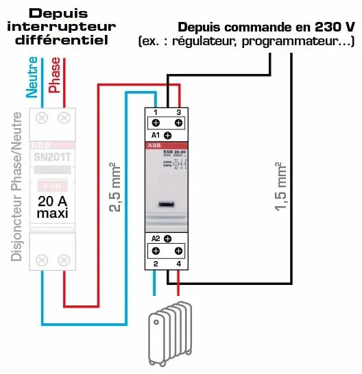 Подключение электромагнитного выключателя Схема подключения контактора мастер выключатель