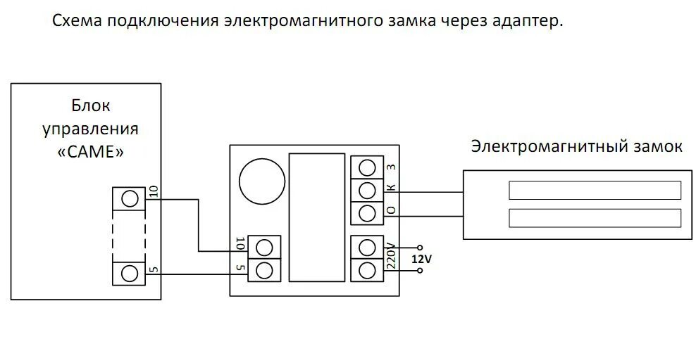 Подключение электромагнитного замка Комплект Адаптер магнитного замка AMZ ver. 4.0. Порта