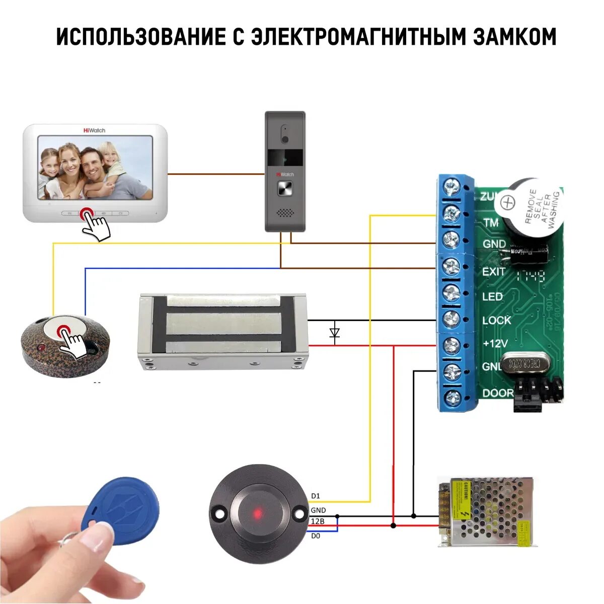 Подключение электромагнитного замка к контроллеру z 5r IronLogic Z-5R автономный контроллер для электронных замков - купить по выгодным