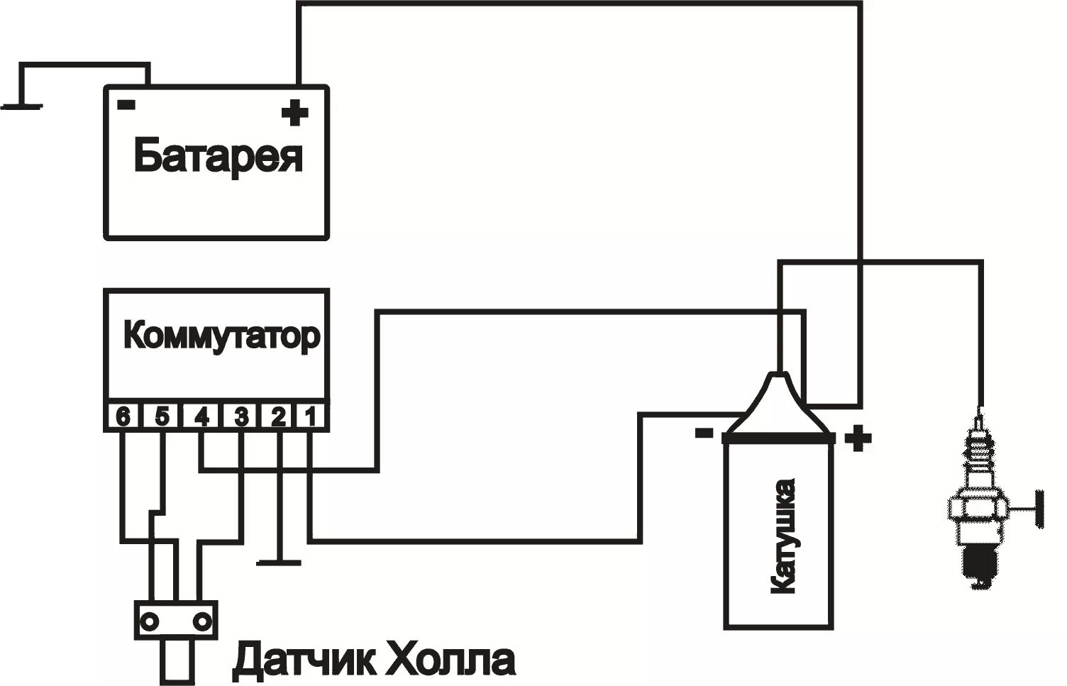 Подключение электронного зажигания иж схема Схема бесконтактного зажигания муравей от ваз 2108 - фото - АвтоМастер Инфо