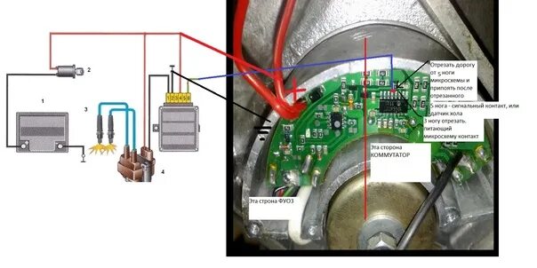 Подключение электронного зажигания урал Hello there. I've made some preliminary sketches here for the modernization of t