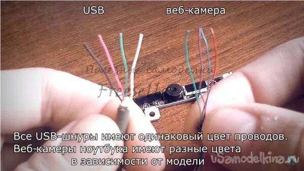 Подключение эндоскопа к компьютеру через usb Самодельная шпионская мини камера из разбитого экрана от ноутбука Камеры наблюде