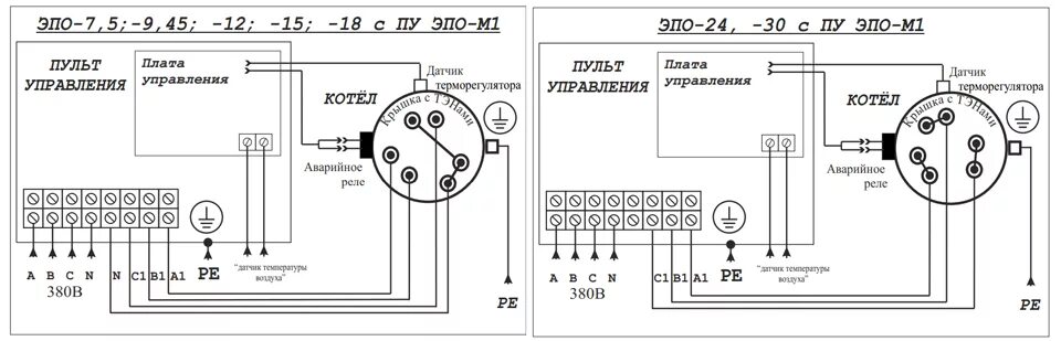 Подключение эпо 4 схема подключения Котел электрический ЭПО Эван -18 с пультом 11050-evn - купить с доставкой в Моск