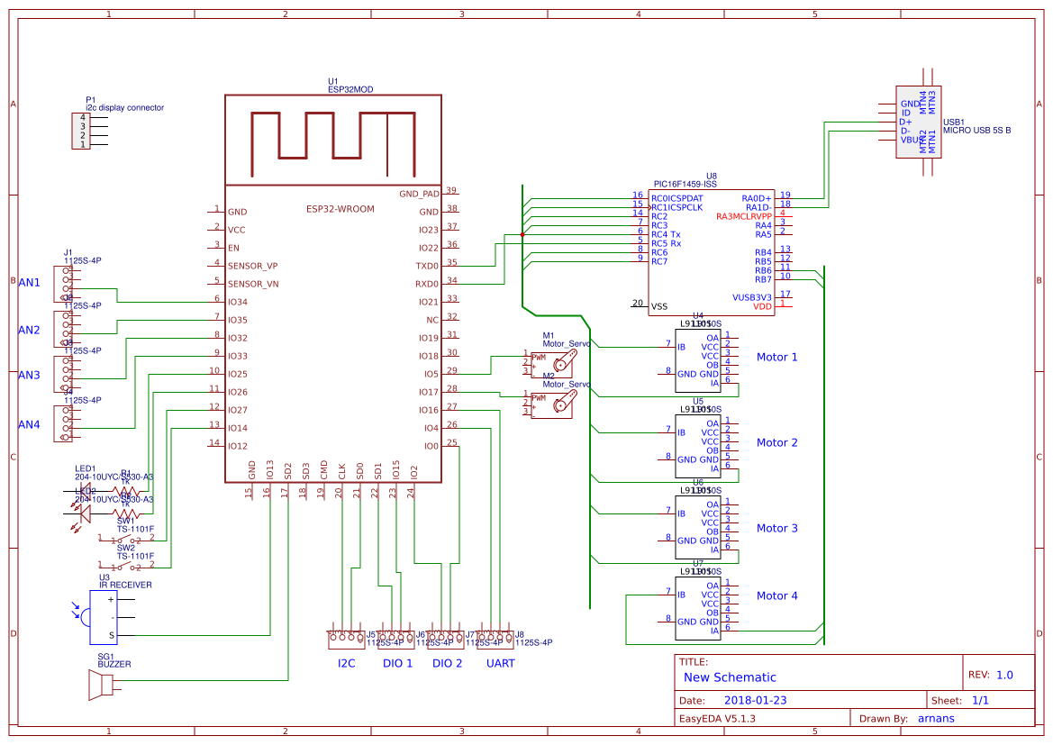 Подключение esp32 к телевизору GoGo Board 6.0 - EasyEDA open source hardware lab